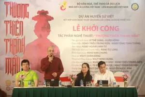 Xiếc kết hợp với Cải lương trong 'Thượng thiên Thánh Mẫu'