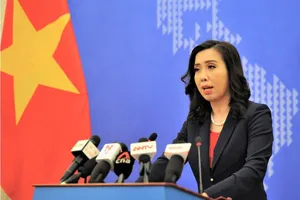 Người phát ngôn Bộ Ngoại giao. Ảnh: VT
