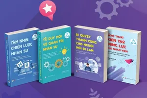 Bộ sách 'Nhân sự Nhật Bản' phát hành tại Việt Nam