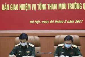 Bàn giao nhiệm vụ Tổng Tham mưu trưởng Quân đội nhân dân Việt Nam
