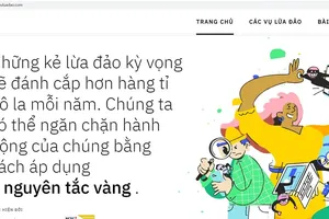 Mỗi ngày có thêm từ 5 - 10 website lừa đảo người dùng Việt