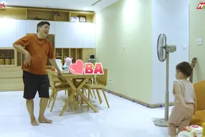 Đức Thịnh xúc động khi lần đầu tiên Bé Tết gọi Ba