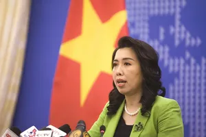 Người phát ngôn Lê Thị Thu Hằng. Ảnh: VT