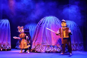 Hình ảnh một vở diễn sẽ có mặt tại liên hoan. Ảnh: VT