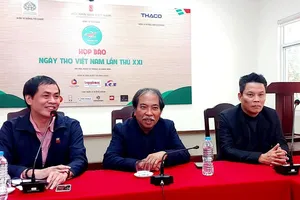 'Ngày thơ Việt Nam lần thứ 21' sẽ có Cổng thơ, Đường thơ và Cõi thơ