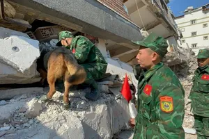 Lực lượng cứu hộ của Việt Nam tại Thổ Nhĩ Kỳ tìm thấy 2 vị trí có dấu hiệu sự sống