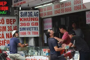 Sẽ chuyển công an xử lý thuê bao sở hữu trên 10 SIM không đúng quy định