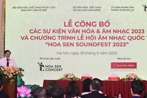 Lễ hội âm nhạc quốc tế tại Đà Lạt dự kiến thu hút 50 ngàn người 