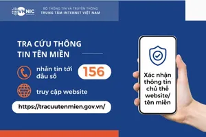 Triển khai cổng thông tin tra cứu tên miền, ngăn chặn lừa đảo