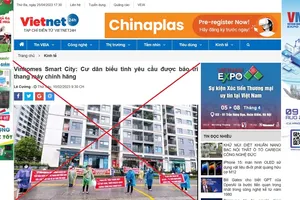 Phạt Tạp chí đăng bài sai sự thật về bảo trì thang máy ở Vinhomes Smart City