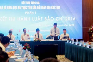 Luật Báo chí 2016 có 27 nội dung, nhóm nội dung có quy định bất cập