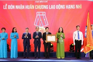 Cục Báo chí được tặng thưởng Huân chương Lao động hạng Nhì