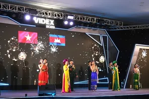 Bế mạc Hội chợ triển lãm kinh tế - quốc phòng Việt Nam - Campuchia 2023