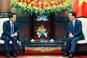 Chủ tịch nước tiếp Phó Thủ tướng, Bộ trưởng Ngoại giao Lào