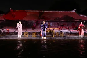 Tour đêm Văn Miếu-Quốc Tử Giám: Nhạc cụ dân tộc kết hợp với công nghệ 3D mapping