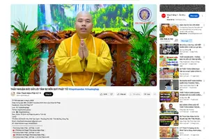 Nhờ an ninh mạng gỡ video liên quan Đại đức Thích Nhuận Đức