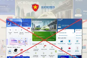 Dùng app ngân hàng giả, tạo hóa đơn chuyển tiền giả để chiếm đoạt tài sản