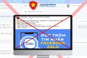 Cung cấp dịch vụ đọc trộm tin nhắn để chiếm đoạt hơn 100 triệu đồng