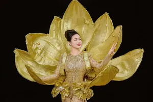 Vũ Thị Hoa trở thành Hoa hậu cuộc thi Mrs Earth International 2024