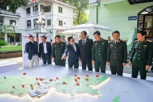 Quét mã QR xem những vị tướng tài danh tại triển lãm tương tác 