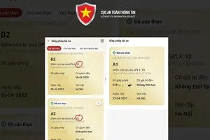 Cảnh báo thủ đoạn lừa đảo cài đặt Dịch vụ công để nhận điểm GPLX
