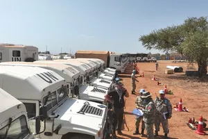 UNISFA: Công binh Việt Nam bảo đảm tốt tình trạng kỹ thuật tại khu vực Abyei