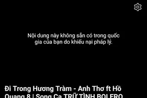 Diễn biến mới vụ 'ngăn chặn phổ biến ca khúc cách mạng'