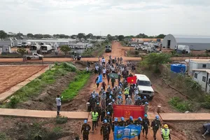 Lan toả hình ảnh Bộ đội Cụ Hồ trong Ngày Môi trường Thế giới ở châu Phi