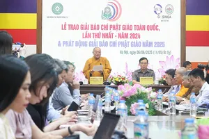 Trao Giải Báo chí Phật giáo toàn quốc 2024 và phát động Giải Báo chí Phật giáo năm 2025