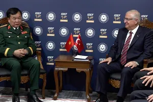 Thổ Nhĩ Kỳ mong muốn tăng cường hợp tác quốc phòng song phương với Việt Nam