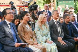 Phu nhân Tổng Bí thư Tô Lâm dự Lễ hội Văn hóa Việt Nam tại Nga 