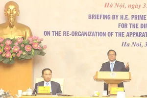 Thủ tướng thông tin về sắp xếp tổ chức bộ máy của Việt Nam với các Đoàn ngoại giao