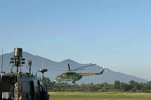 Hoàn thành nhiệm vụ A80, 6 trực thăng trở về phương Nam 