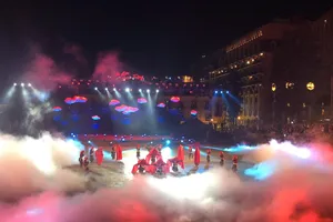 Tổ chức chương trình nghệ thuật 'Thiêng và sự trở lại của vũ điệu dưới trăng'