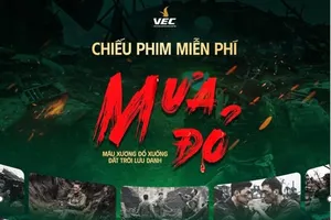 Chiếu miễn phí 'Mưa đỏ' và 'Tử chiến trên không' tại Hội chợ Mùa thu