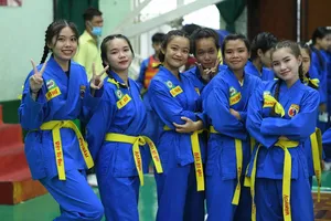 1.200 vận động viên học sinh tranh tài tại Giải Vovinam Việt Võ Đạo