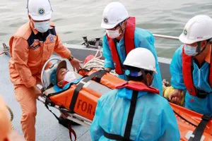 Khánh Hòa: Cứu nạn thuyền viên tàu Ever Cast - Panama