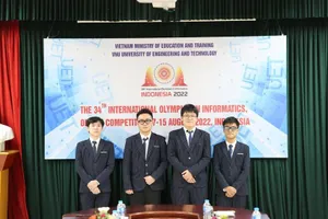 Đội tuyển Việt Nam đạt thành tích cao tại Olympic Tin học quốc tế 2022
