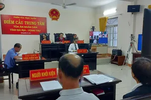 Xét xử trực tuyến vụ án hành chính dân kiện Chủ tịch TP.Bà Rịa