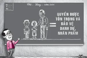 Cần dành sự tôn trọng xứng đáng cho nhà giáo