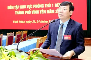 Chủ tịch tỉnh Vĩnh Phúc có 53,19% phiếu tín nhiệm thấp 