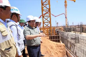 Thủ tướng Phạm Minh Chính kiểm tra tiến độ xây dựng sân bay Long Thành