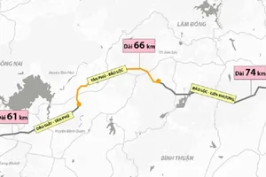 Lâm Đồng kiến nghị Thủ tướng hỗ trợ thêm nguồn vốn cho 2 dự án cao tốc