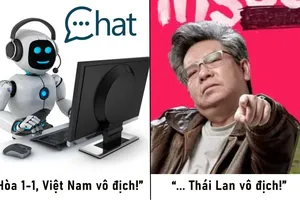 AI “đấu” với bình luận viên Thái Lan