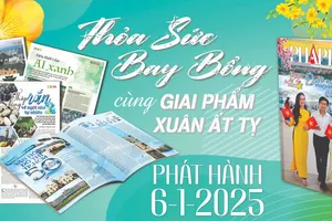 Đặc sắc giai phẩm Xuân Ất Tỵ 2025 của báo Pháp Luật TP.HCM