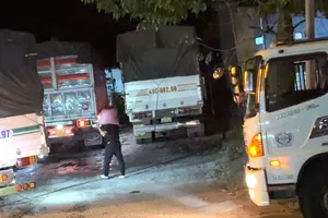 Công an huyện Đạ Huoai tìm bị hại vụ tài xế rút ruột cà phê của chủ hàng 