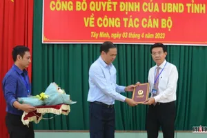 Phó giám đốc được phân công phụ trách Sở Giáo dục và Đào tạo tỉnh Tây Ninh