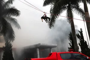 Lâm Đồng: 350 cán bộ chiến sĩ tham gia diễn tập PCCC 