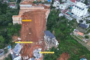 Khởi tố vụ án sạt taluy khiến 7 người thương vong ở Đà Lạt 