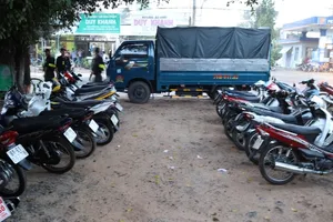 Công an Tây Ninh thu giữ 33 xe máy không rõ nguồn gốc